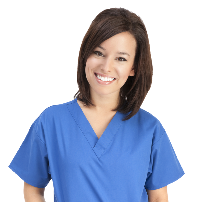 smiling female that earned her online health care administration degree